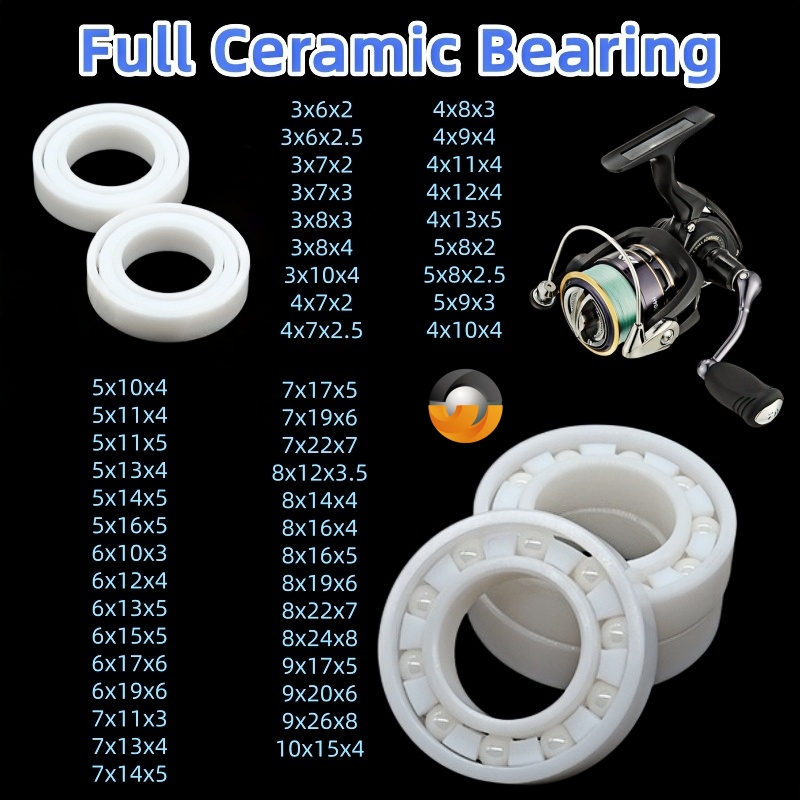 Fly Reel - 1 adet MR84CE 4x8x3mm Tam Zirkonya