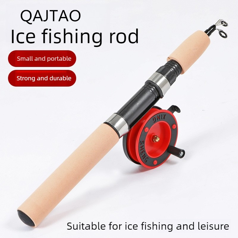 Ice Fishing Reel - QAJTAO buzda balık tutma kamışı, 55