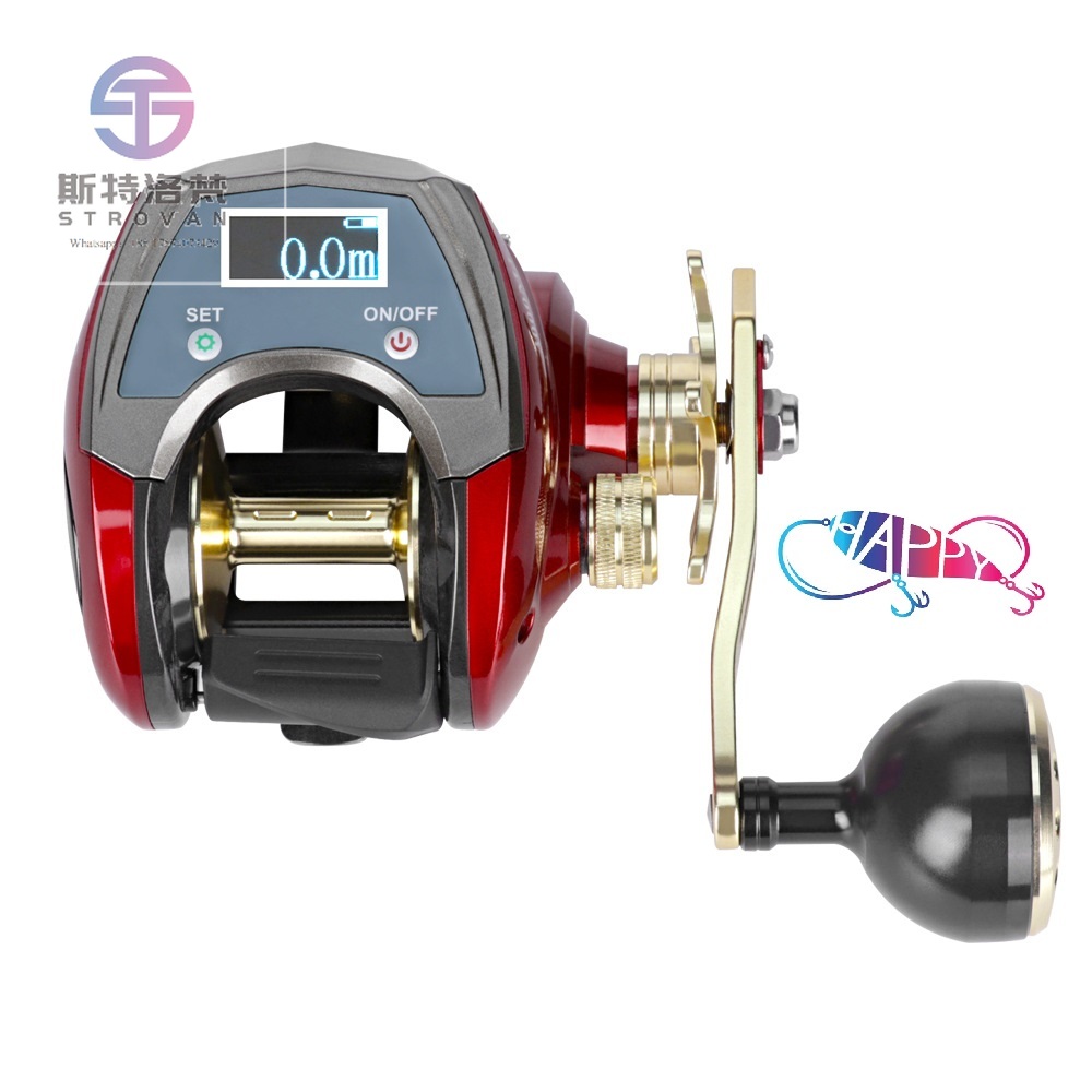 Electric Reel - 6+1 BB Dijital Ekranlı Elektrikli Sayma