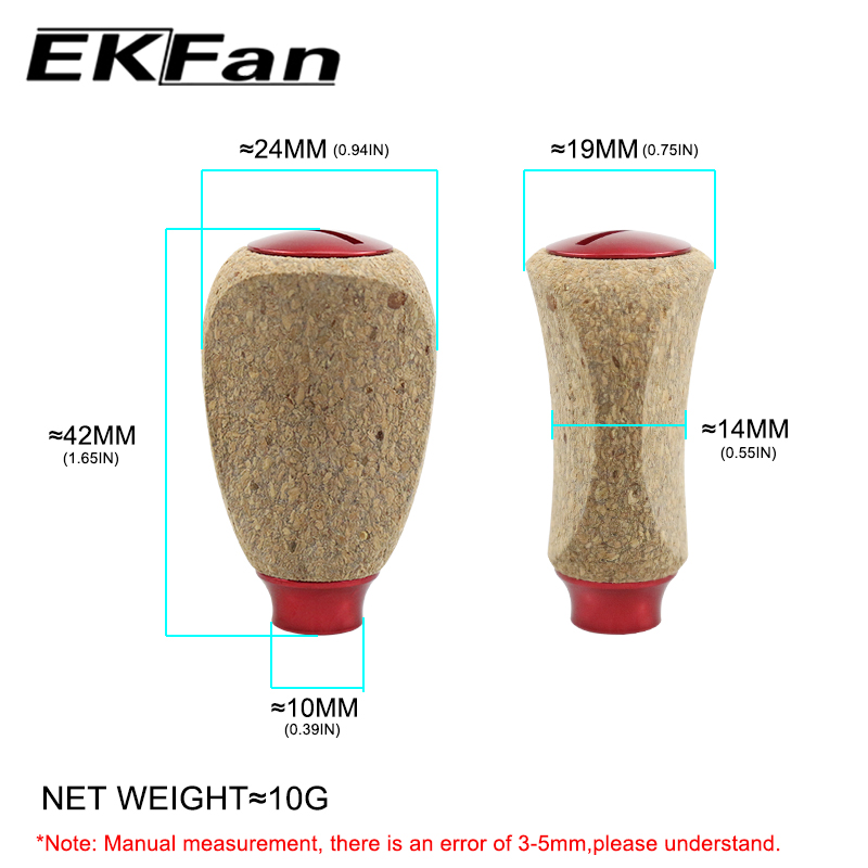 EKFan 1 adet 42mm mantar ahşap - Reel Drag Knob incelemesi ve fiyatı