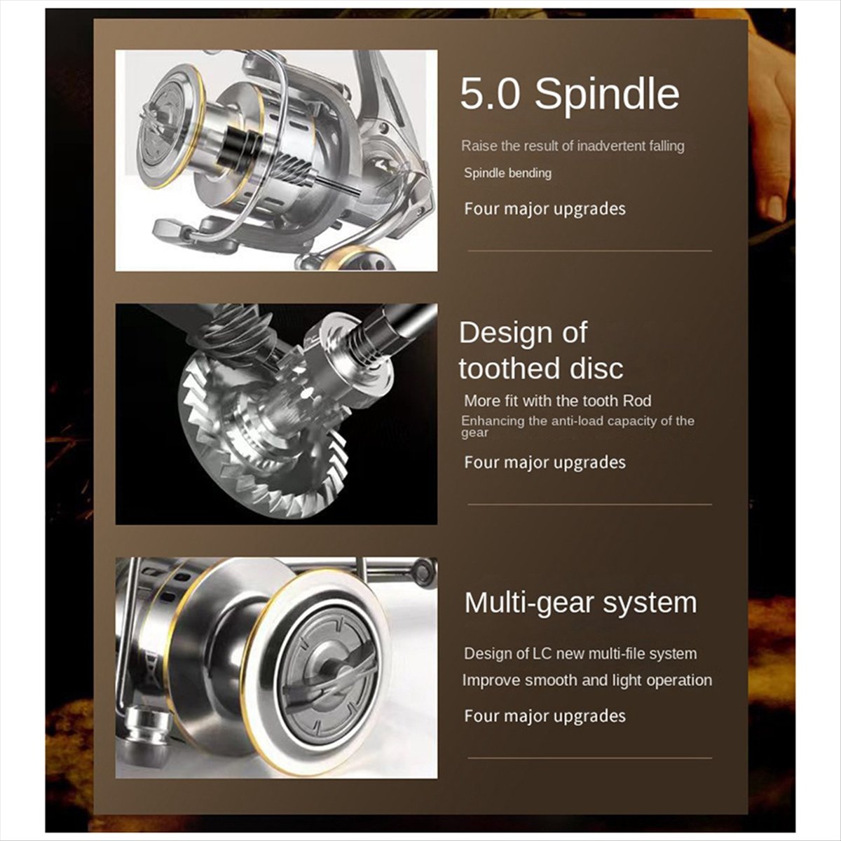 T34C Yeni Stil Balıkçılık Maka - Reel Handle incelemesi ve fiyatı