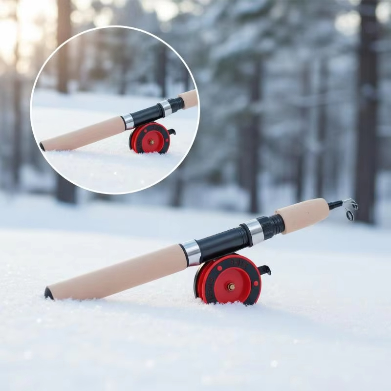 QAJTAO buzda balık tutma kamış - Ice Fishing Reel incelemesi ve fiyatı