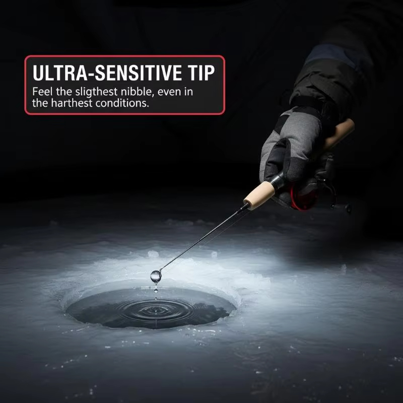 QAJTAO buzda balık tutma kamış - Ice Fishing Reel incelemesi ve fiyatı
