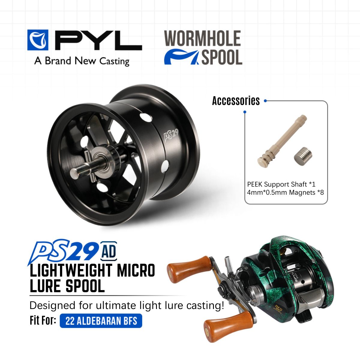 PYL PS29 AD Modifiye Makara, S - Reel Spare Spool incelemesi ve fiyatı